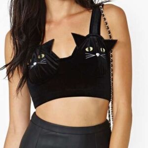 Lazy Oaf Cat Bra
